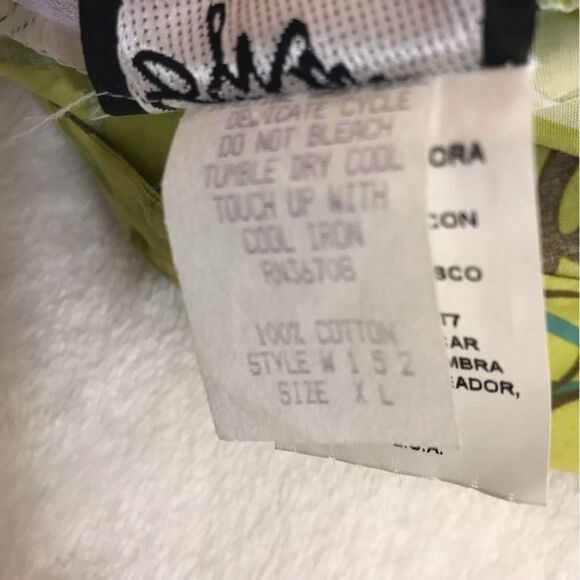 Shannon Marie sleeveless green tropical print dress size XL - Picture 6 of 8